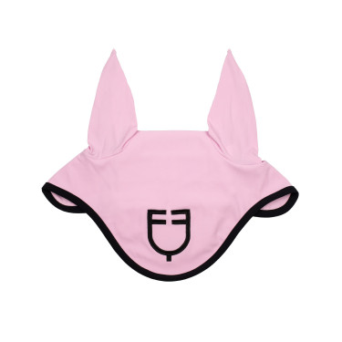 Bonnet anti-mouches en tissu technique édition Black Line Equestro Bonnet anti-mouches en tissu technique édition Black Line Equestro