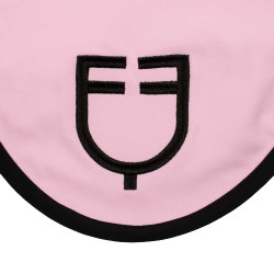 Bonnet anti-mouches en tissu technique édition Black Line Equestro Orchidée Rose