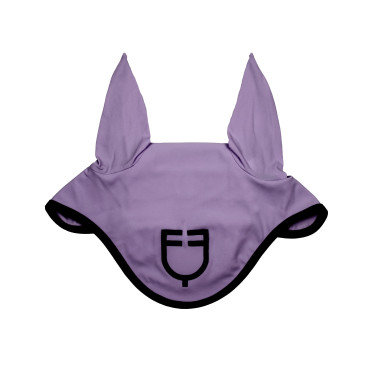 Bonnet anti-mouches en tissu technique édition Black Line Equestro Bonnet anti-mouches en tissu technique édition Black Line Equestro