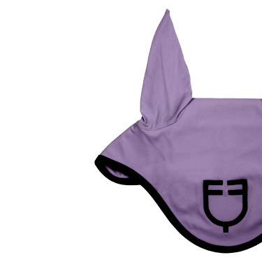 Bonnet anti-mouches en tissu technique édition Black Line Equestro Bonnet anti-mouches en tissu technique édition Black Line Equestro