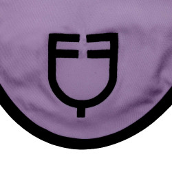 Bonnet anti-mouches en tissu technique édition Black Line Equestro Violet
