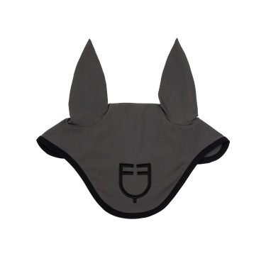 Bonnet anti-mouches en tissu technique édition Black Line Equestro Bonnet anti-mouches en tissu technique édition Black Line Equestro