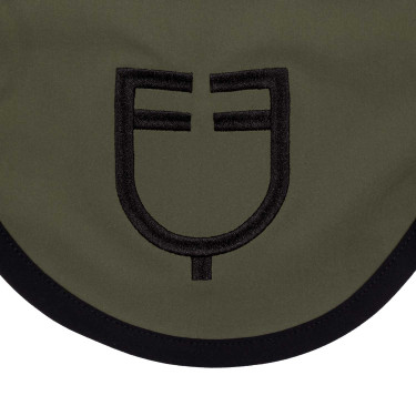 Bonnet anti-mouches en tissu technique édition Black Line Equestro Bonnet anti-mouches en tissu technique édition Black Line Equestro
