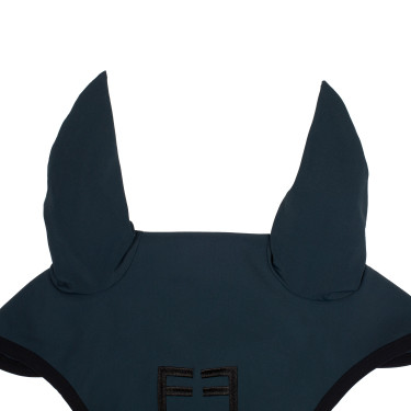 Bonnet anti-mouches en tissu technique édition Black Line Equestro Bonnet anti-mouches en tissu technique édition Black Line Equestro