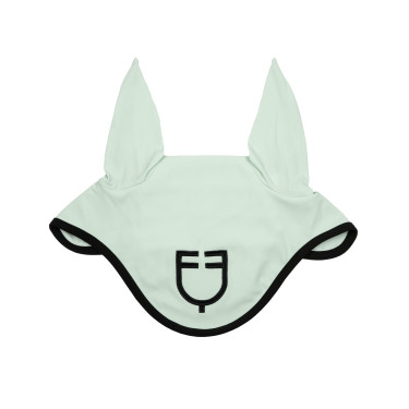 Bonnet anti-mouches en tissu technique édition Black Line Equestro Bonnet anti-mouches en tissu technique édition Black Line Equestro