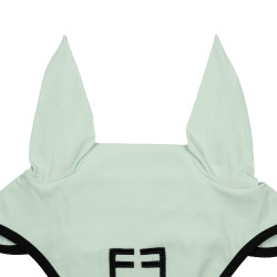 Bonnet anti-mouches en tissu technique édition Black Line Equestro Vert clair Bonnet anti-mouches en tissu technique édition Black Line Equestro Vert clair