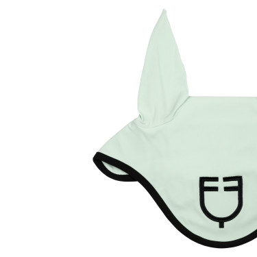Bonnet anti-mouches en tissu technique édition Black Line Equestro Bonnet anti-mouches en tissu technique édition Black Line Equestro
