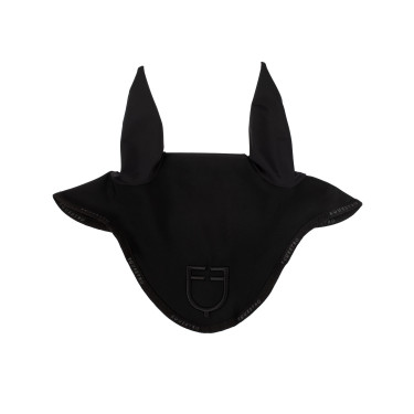 Bonnet anti-mouches en tissu technique avec logo GP Equestro Bonnet anti-mouches en tissu technique avec logo GP Equestro