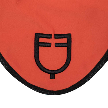 Bonnet anti-mouches en tissu technique avec logo GP Equestro Bonnet anti-mouches en tissu technique avec logo GP Equestro