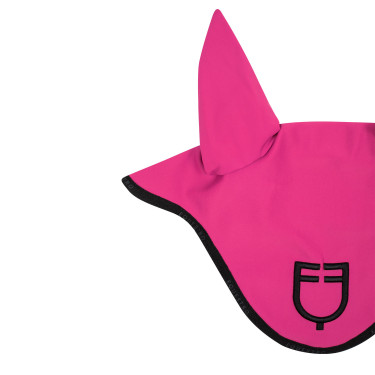Bonnet anti-mouches en tissu technique avec logo GP Equestro Bonnet anti-mouches en tissu technique avec logo GP Equestro