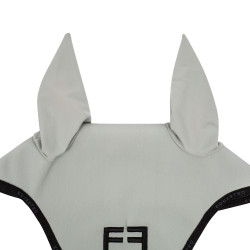 Bonnet anti-mouches en tissu technique avec logo GP Equestro Vert clair / noir