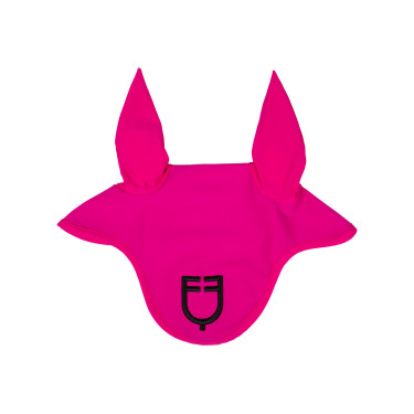 Bonnet anti-mouches en tissu technique avec logo Equestro Bonnet anti-mouches en tissu technique avec logo Equestro