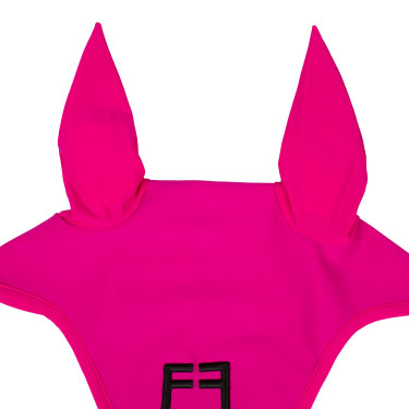 Bonnet anti-mouches en tissu technique avec logo Equestro Bonnet anti-mouches en tissu technique avec logo Equestro