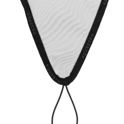 Bonnet anti-mouches en tissu technique avec attache au muserolle Equestro Gris clair / noir Bonnet anti-mouches en tissu technique avec attache au muserolle Equestro Gris clair / noir