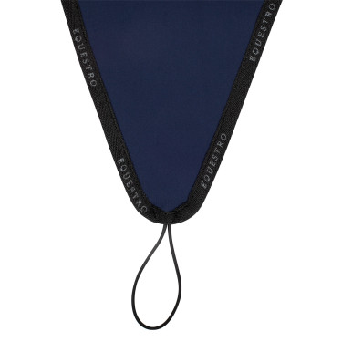 Bonnet anti-mouches en tissu technique avec attache au muserolle Equestro Bonnet anti-mouches en tissu technique avec attache au muserolle Equestro