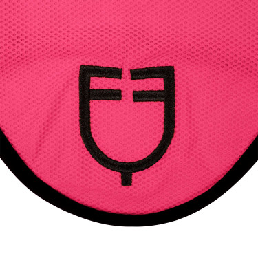 Bonnet anti-mouches en tissu perforé avec logo Black Line Edition Equestro Bonnet anti-mouches en tissu perforé avec logo Black Line Edition Equestro