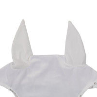 Bonnet anti-mouches en tissu Louvre Acavallo Blanc Bonnet anti-mouches en tissu Louvre Acavallo Blanc