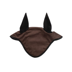 Bonnet anti-mouches en tissu Louvre Acavallo Marron Bonnet anti-mouches en tissu Louvre Acavallo Marron