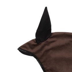 Bonnet anti-mouches en tissu Louvre Acavallo Marron Bonnet anti-mouches en tissu Louvre Acavallo Marron