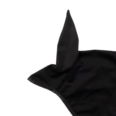 Bonnet anti-mouches en tissu Louvre Acavallo Noir Bonnet anti-mouches en tissu Louvre Acavallo Noir