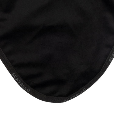 Bonnet anti-mouches en tissu Louvre Acavallo Noir Bonnet anti-mouches en tissu Louvre Acavallo Noir