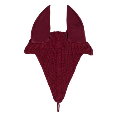 Bonnet anti-mouches en maille avec attache à la muserolle Equestro Bonnet anti-mouches en maille avec attache à la muserolle Equestro