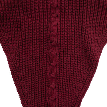 Bonnet anti-mouches en maille avec attache à la muserolle Equestro Bonnet anti-mouches en maille avec attache à la muserolle Equestro