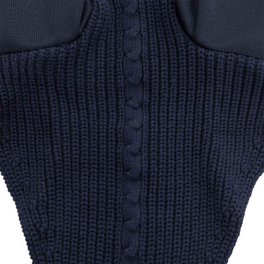 Bonnet anti-mouches en maille avec attache à la muserolle Equestro Bonnet anti-mouches en maille avec attache à la muserolle Equestro