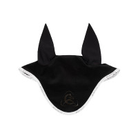 Bonnet anti-mouches en lycra avec logo en silicone Acavallo Bonnet anti-mouches en lycra avec logo en silicone Acavallo