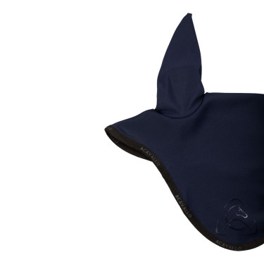 Bonnet anti-mouches en lycra avec logo en silicone Acavallo Bonnet anti-mouches en lycra avec logo en silicone Acavallo