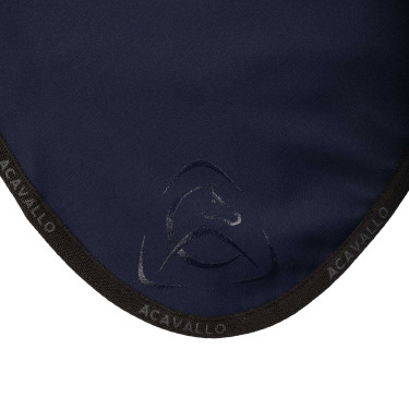 Bonnet anti-mouches en lycra avec logo en silicone Acavallo Bonnet anti-mouches en lycra avec logo en silicone Acavallo
