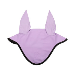 Bonnet anti-mouches en lycra avec logo en silicone Acavallo Lila / noir Violet Bonnet anti-mouches en lycra avec logo en silicone Acavallo Lila / noir Violet