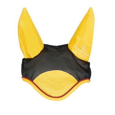 Bonnet anti-mouches en coton et microfibre Equestro Bonnet anti-mouches en coton et microfibre Equestro