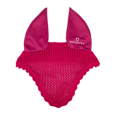 Bonnet anti-mouches en coton avec oreilles élastiques Equestro Bonnet anti-mouches en coton avec oreilles élastiques Equestro