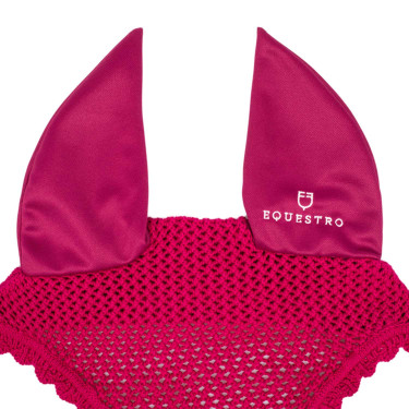 Bonnet anti-mouches en coton avec oreilles élastiques Equestro Bonnet anti-mouches en coton avec oreilles élastiques Equestro