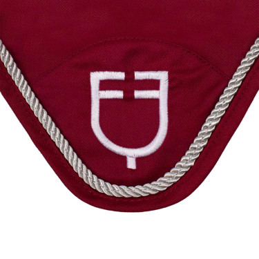 Bonnet anti-mouches en coton avec logo central New Style Equestro Bonnet anti-mouches en coton avec logo central New Style Equestro