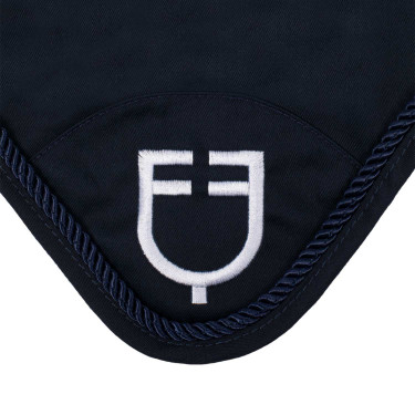 Bonnet anti-mouches en coton avec logo central New Style Equestro Bonnet anti-mouches en coton avec logo central New Style Equestro