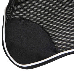 Bonnet anti-mouches en coton antibactérien Equestro Noir / noir Bonnet anti-mouches en coton antibactérien Equestro Noir / noir