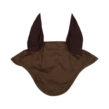 Bonnet anti-mouches collection basique avec oreilles élastiques Equestro Marron Bonnet anti-mouches collection basique avec oreilles élastiques Equestro Marron