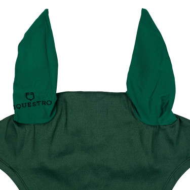 Bonnet anti-mouches collection basique avec oreilles élastiques Equestro Vert Bonnet anti-mouches collection basique avec oreilles élastiques Equestro Vert