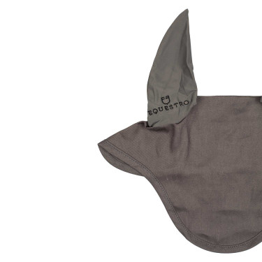 Bonnet anti-mouches collection basique avec oreilles élastiques Equestro Gris Bonnet anti-mouches collection basique avec oreilles élastiques Equestro Gris