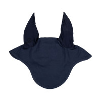 Bonnet anti-mouches collection basique avec oreilles élastiques Equestro Marine Bleu marine