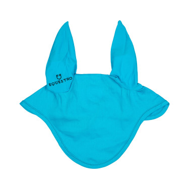 Bonnet anti-mouches collection basique avec oreilles élastiques Equestro Turquoise Bonnet anti-mouches collection basique avec oreilles élastiques Equestro Turquoise