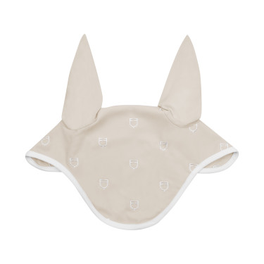 Bonnet anti-mouches logo multicolore White Line Edition Equestro Bonnet anti-mouches logo multicolore White Line Edition Equestro