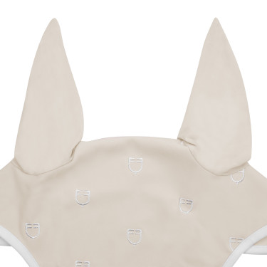 Bonnet anti-mouches logo multicolore White Line Edition Equestro Bonnet anti-mouches logo multicolore White Line Edition Equestro