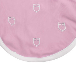Bonnet anti-mouches logo multicolore White Line Edition Equestro Rose orchidée Bonnet anti-mouches logo multicolore White Line Edition Equestro Rose orchidée