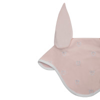Bonnet anti-mouches logo multicolore White Line Edition Equestro Rose