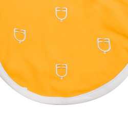 Bonnet anti-mouches logo multicolore White Line Edition Equestro Jaune Bonnet anti-mouches logo multicolore White Line Edition Equestro Jaune