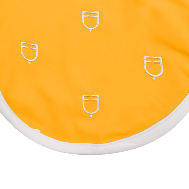 Bonnet anti-mouches logo multicolore White Line Edition Equestro Jaune Bonnet anti-mouches logo multicolore White Line Edition Equestro Jaune