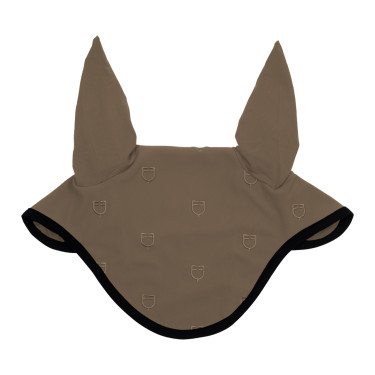 Bonnet anti-mouches logo multicolore Black Line Edition Equestro Bonnet anti-mouches logo multicolore Black Line Edition Equestro